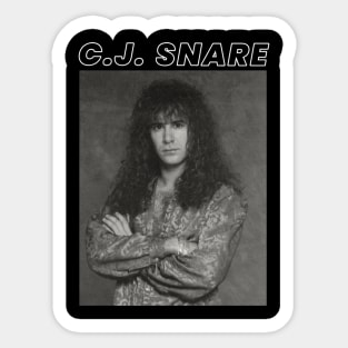 C.J. Snare Sticker